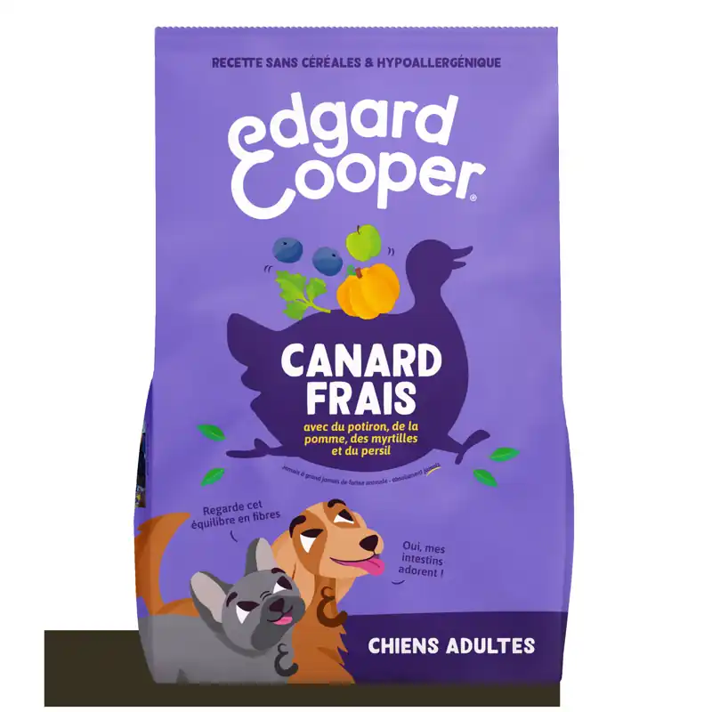 croquettes edgard Cooper Canard frais - Crocro Score