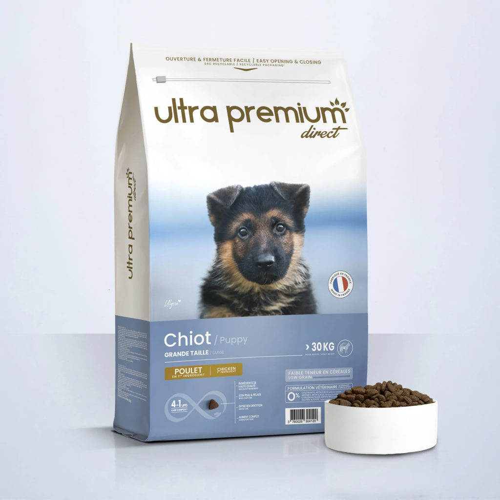 ULTRA PREMIUM Croquettes Super Premium Chiot de grande taille - Crocro Score