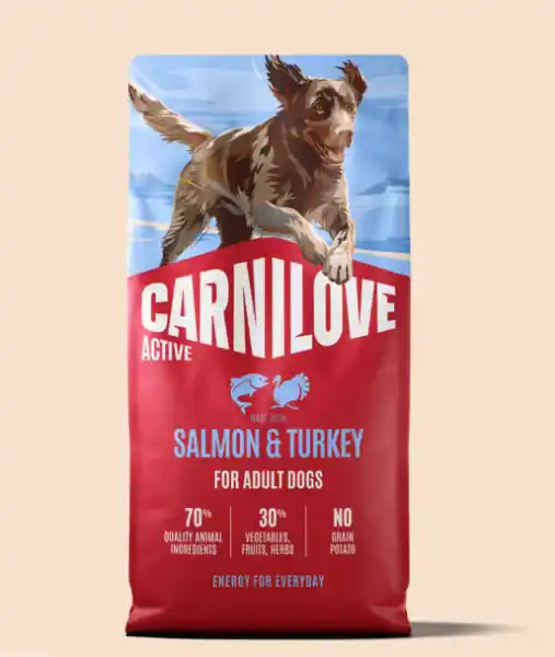 Carnilove active saumon et dinde chien adulte