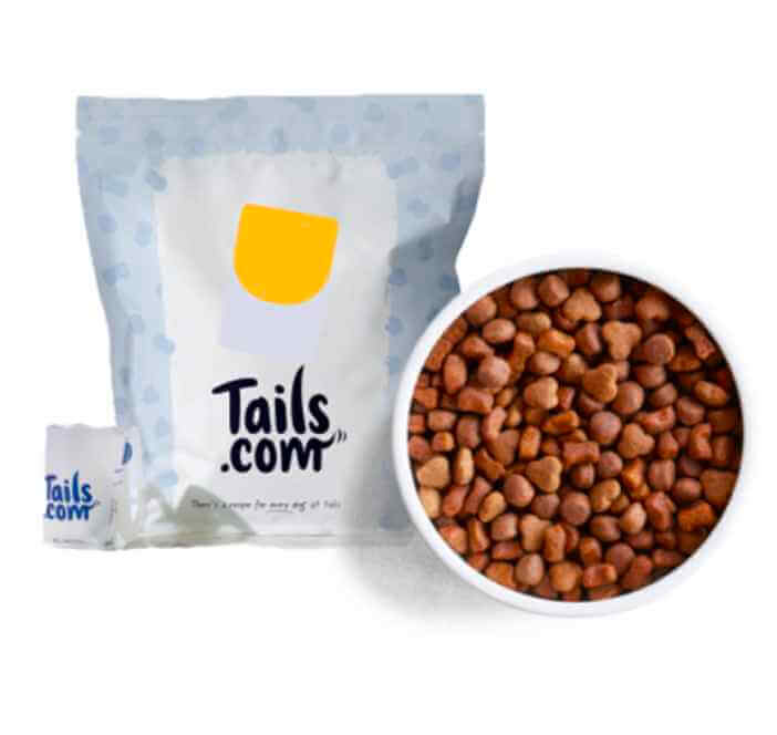 Packaging croquettes tails