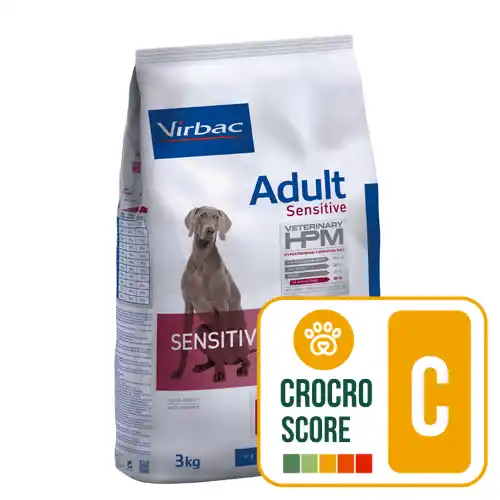 Virbac croquettes pour chiens sensibles - Sensitive Digest L&M - Crocro Score