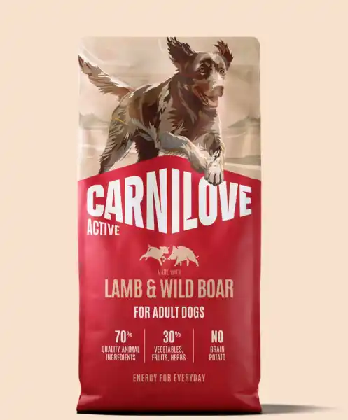 Carnilove ACTIVE Agneau et Sanglier (Adulte)