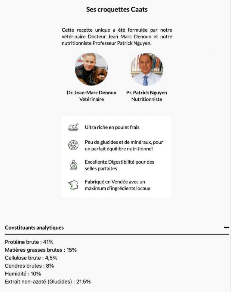 Avis Croquettes Caats pour Chats (🧪Analyse 2026) — free download