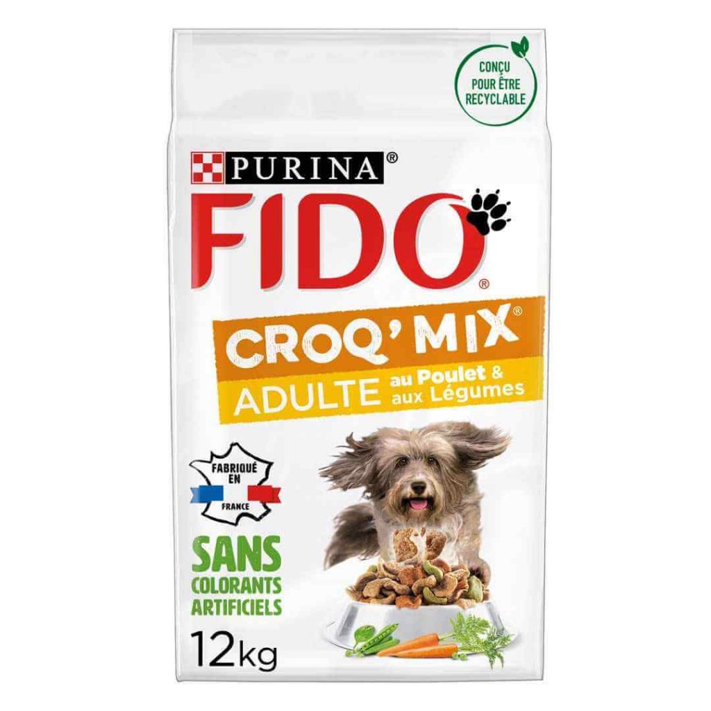 Fido Croq' Mix poulet légumes