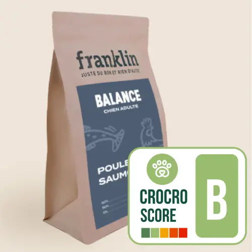 Franklin Poulet Saumon Balance Crocro score