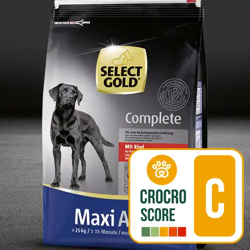 select gold maxi adulte crocro score