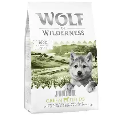 Wolf of Wilderness Junior Green Fields Agneau -crocro score