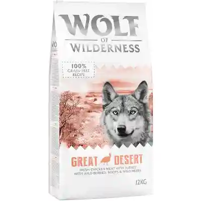 Wolf of Wilderness Adult Great Desert Dinde - crocro score