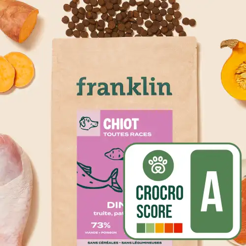 Franklin Chiot Digestion - Chien Sensible - Crocro Score