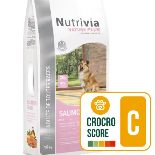 Nutrivia nature plus saumon - crocro score