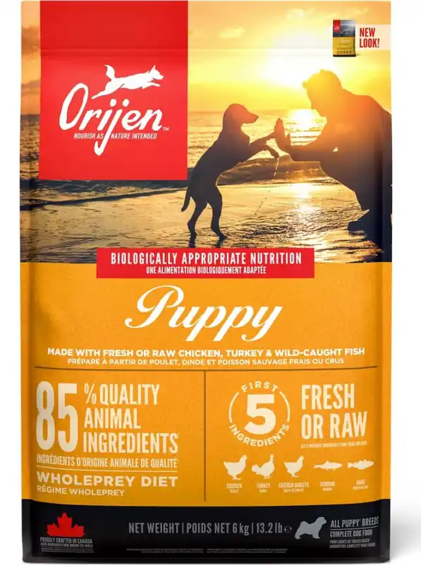 Croquettes Orijen Puppy Chiots - Analyse Crocro Score