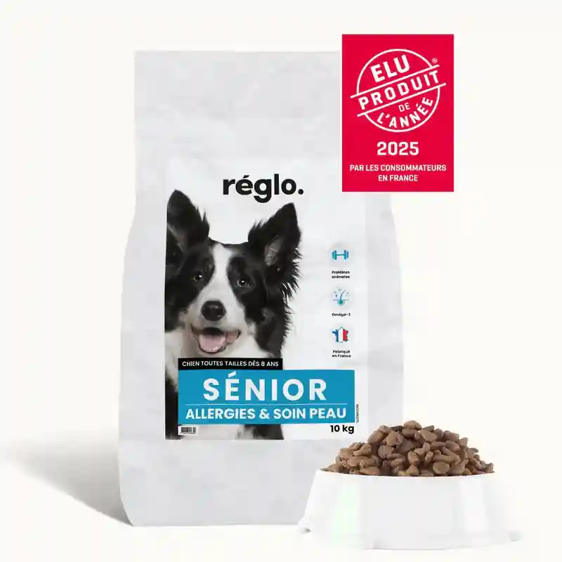 Réglo Croquettes Allergies (Chien Senior Toutes Tailles) - Crocro Score