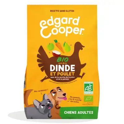 Edgard & Cooper Dinde et Poulet BIo