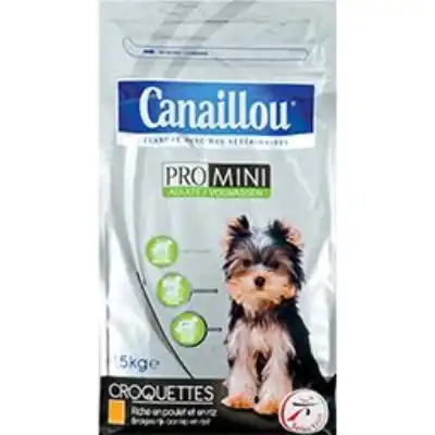 Canaillou Pro Mini Poulet Riz - Analyse et crocro score