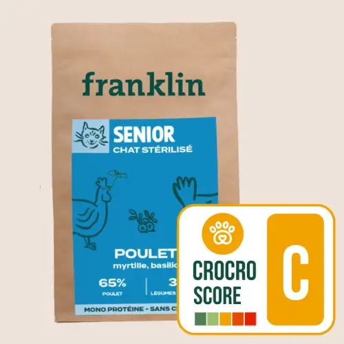 Franklin Senior Poulet Myrtille Basilic