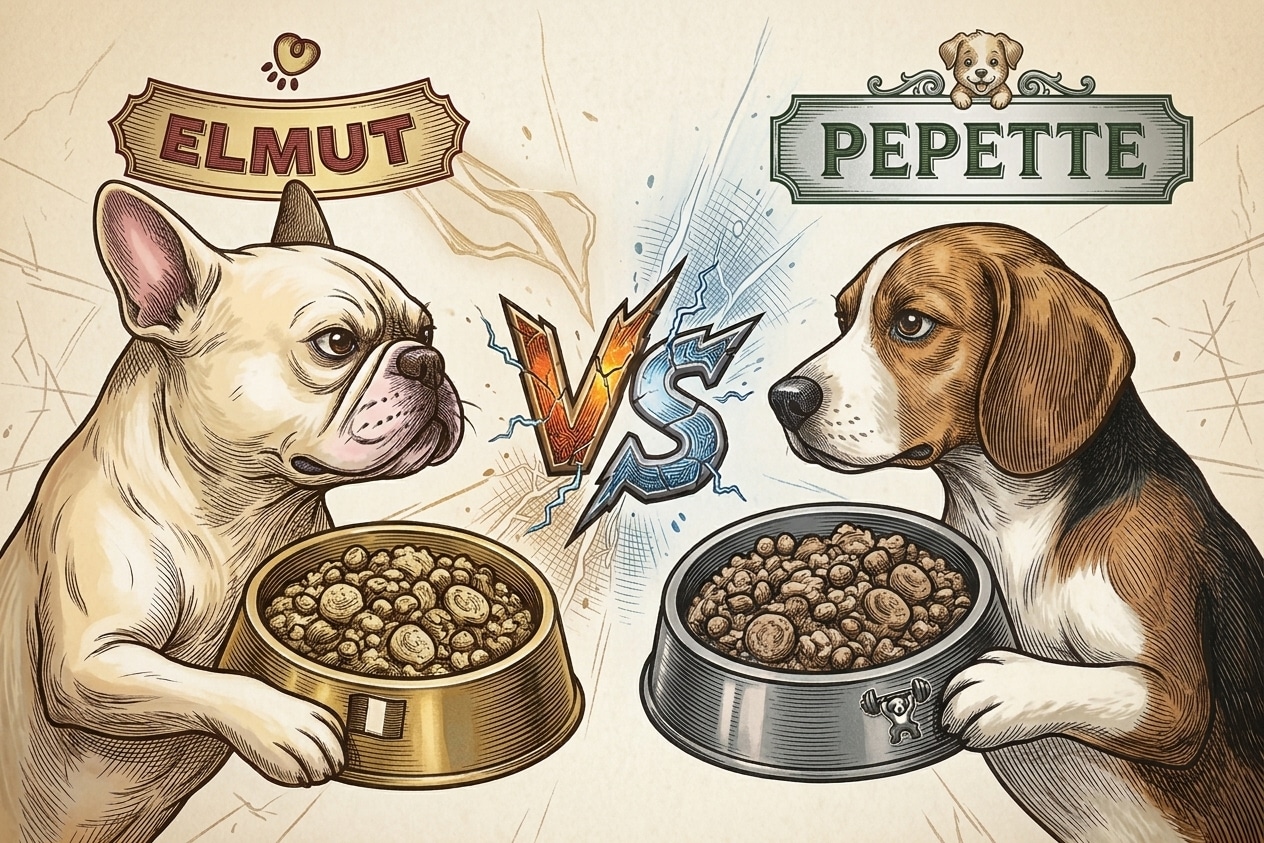 Elmut vs pepette
